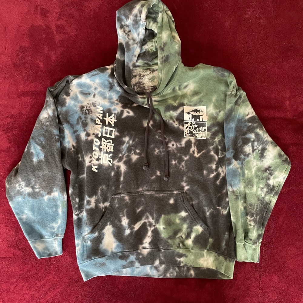 Neon riot hoodie